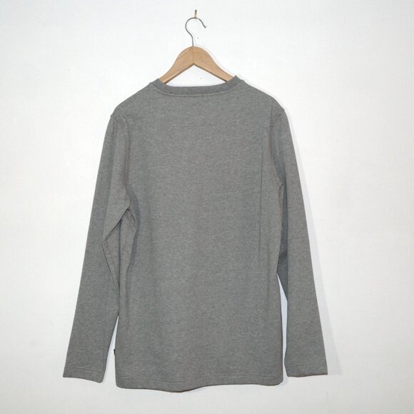 Tiger of Sweden Tjns Crazy Deluxe Grey Yellow Long Sleeve T Shirt Mens Medium - Picture 2 of 8